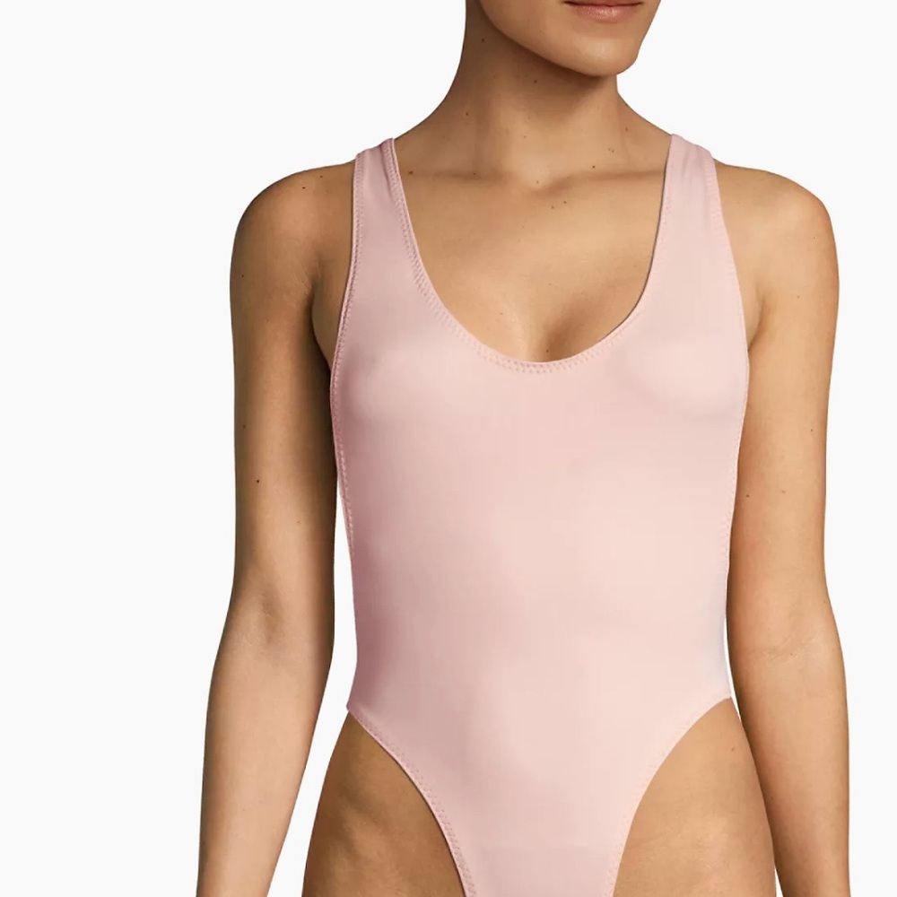 NWT Norma Kamali Marissa high-sides one piece swimsuit